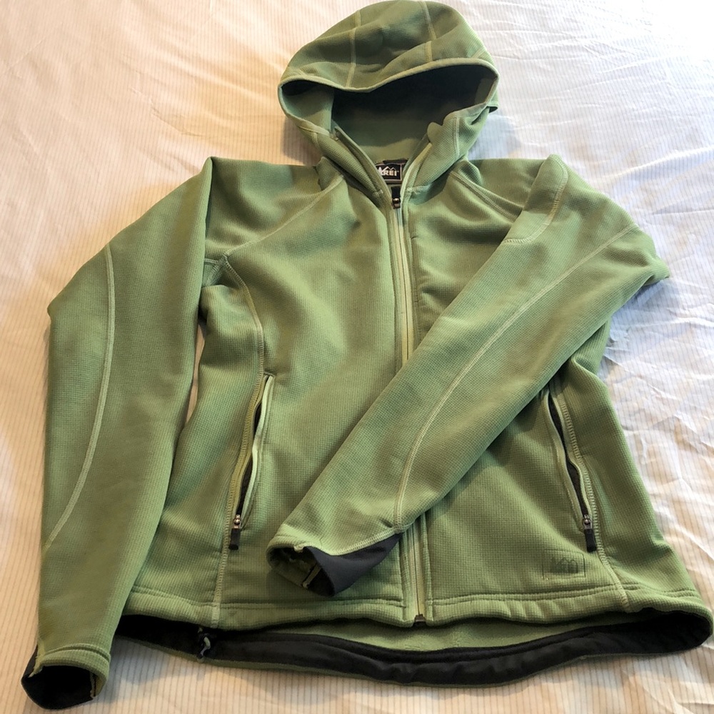 REI GREEN FLEECE